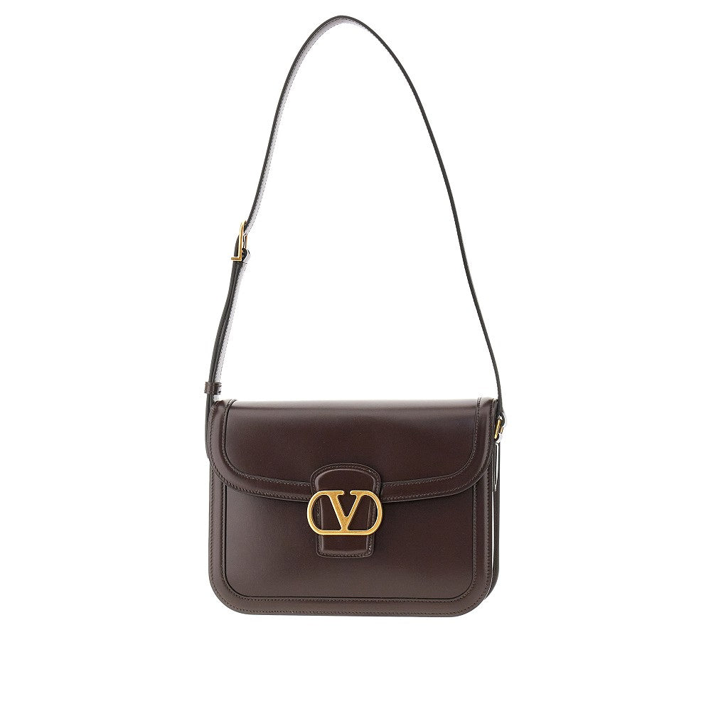 Smooth leather '9TO5' shoulder bag