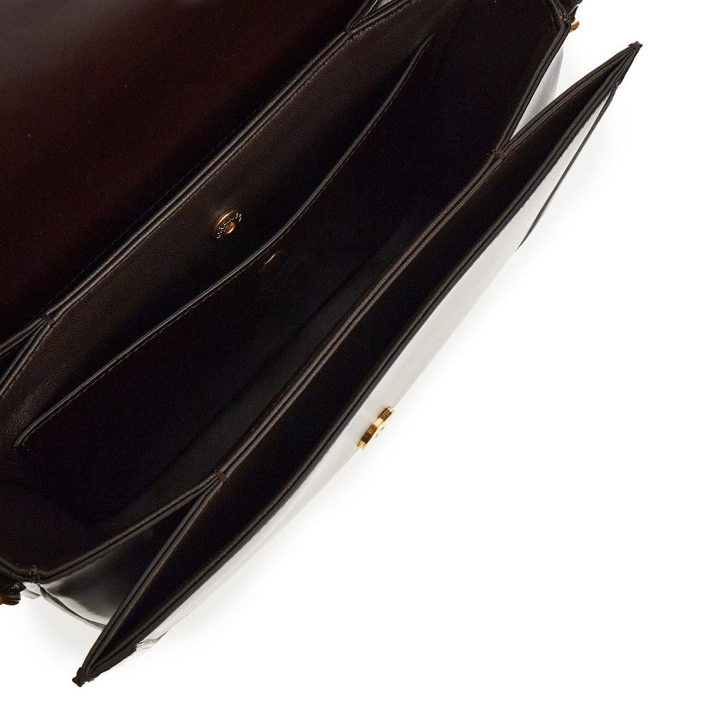 Smooth leather '9TO5' shoulder bag