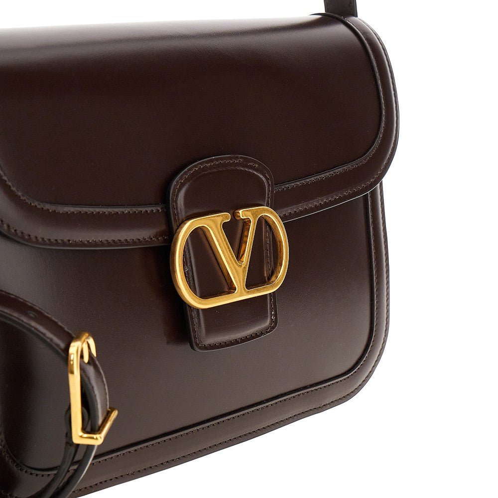 Smooth leather '9TO5' shoulder bag