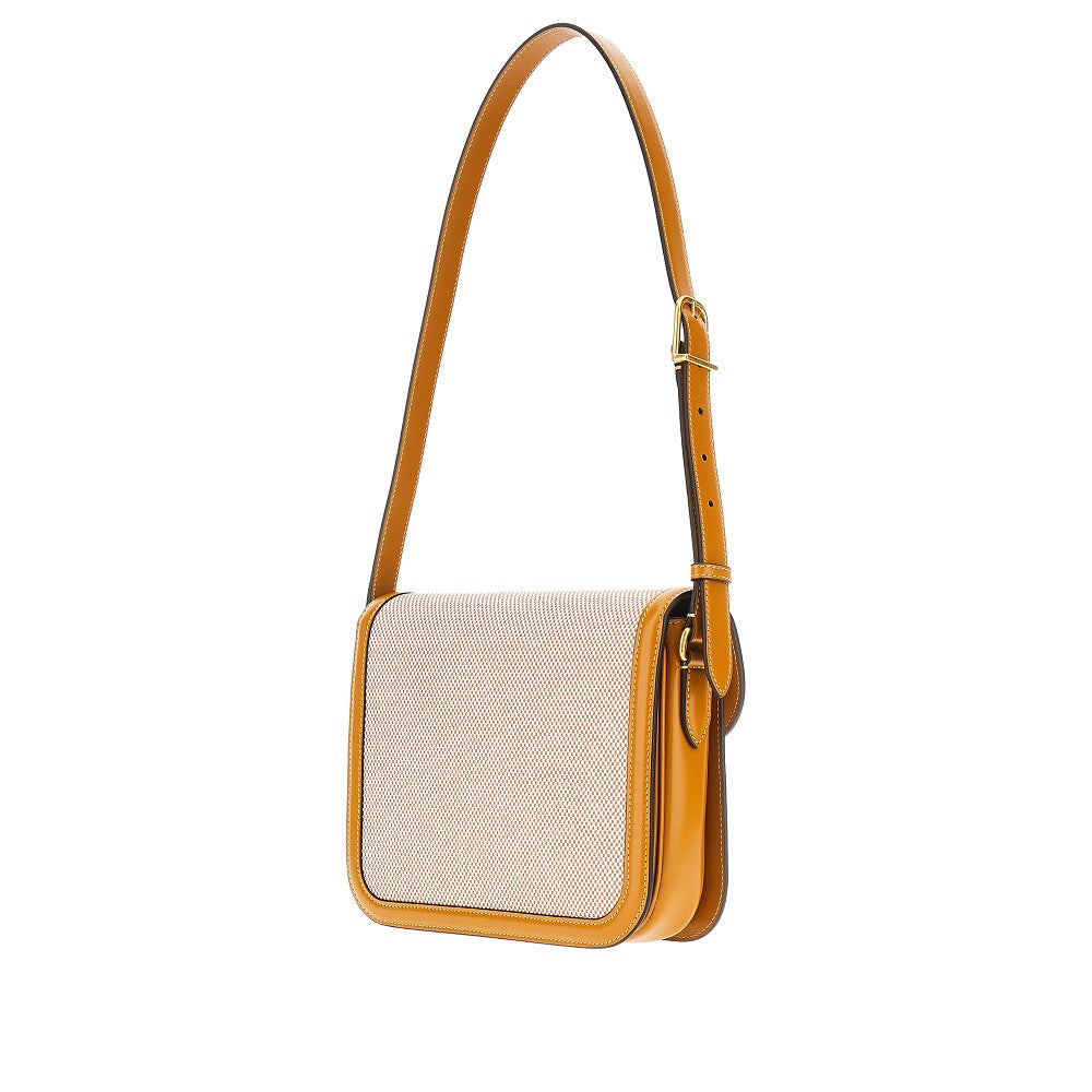 Canvas '9TO5' shoulder bag