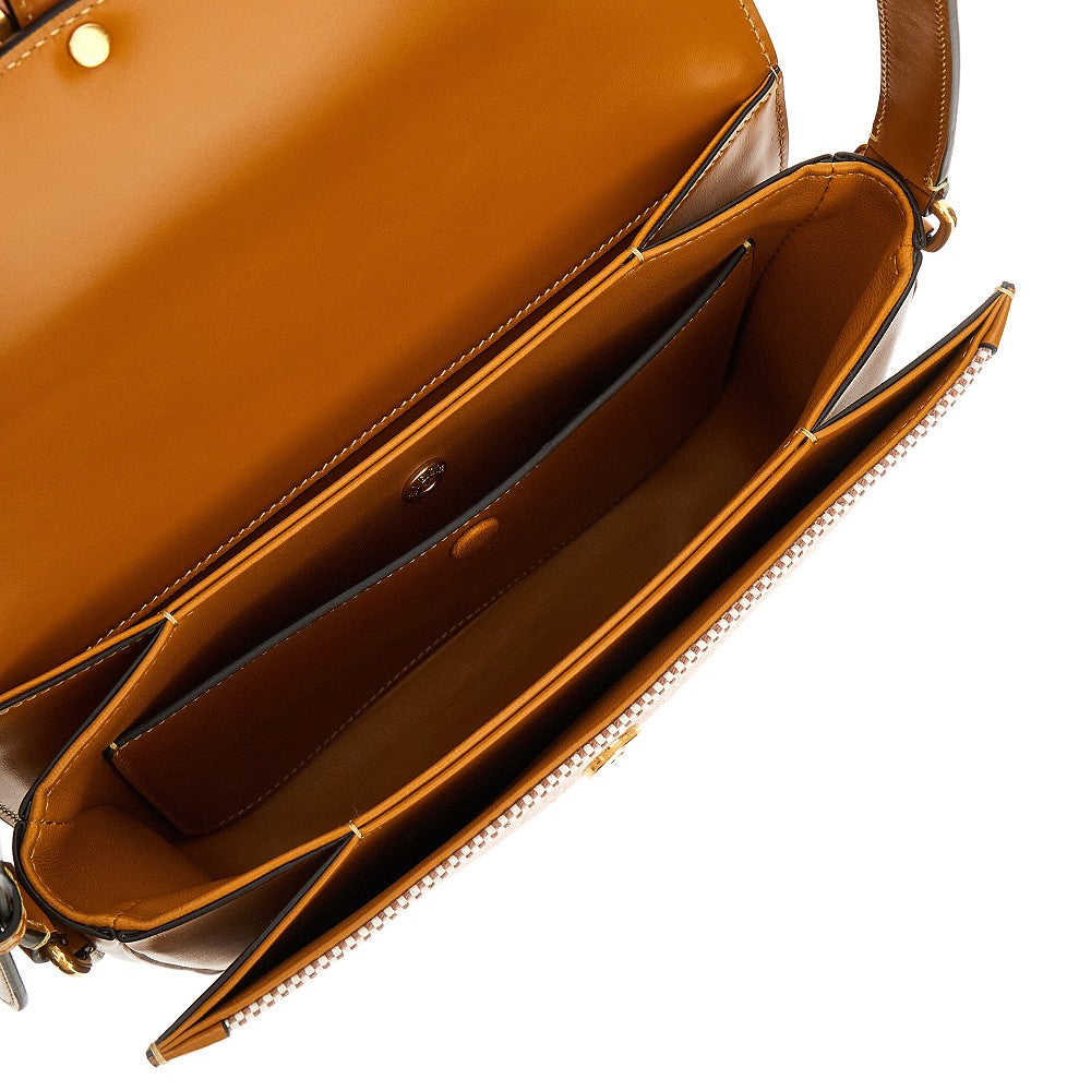 Canvas '9TO5' shoulder bag
