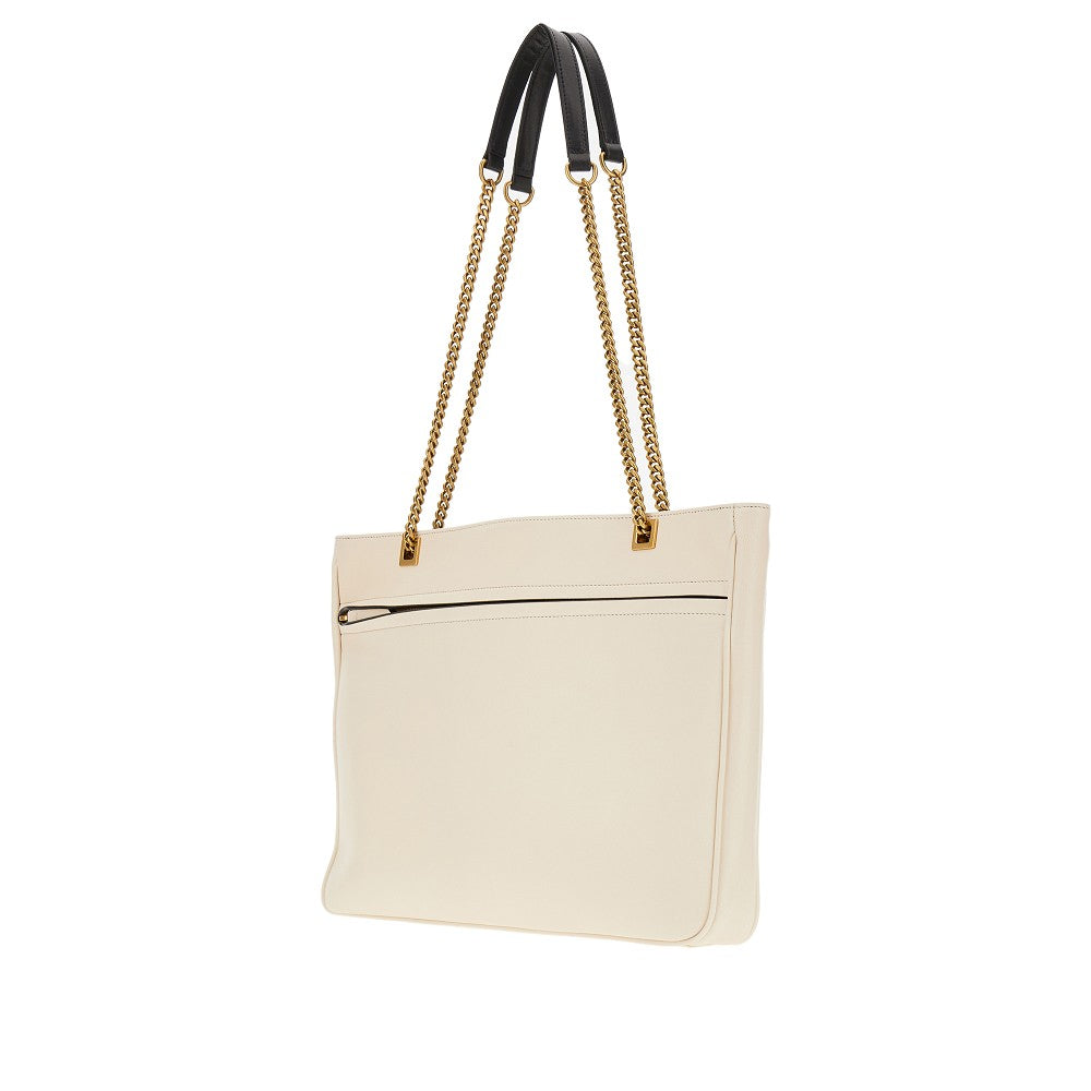 Nappa leather medium shopping bag