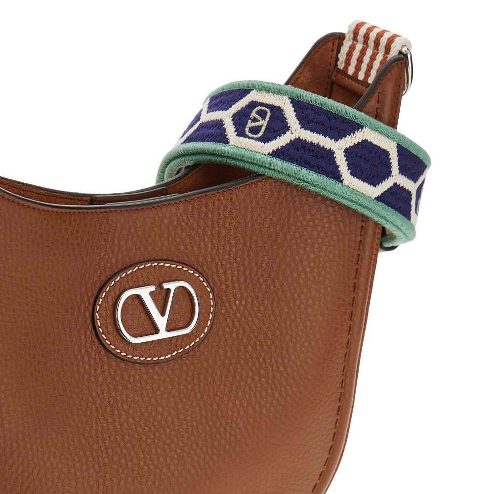 Borsa a spalla 'VLogo Signature' in pelle