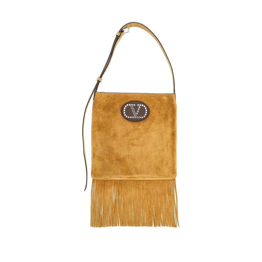 Borsa a spalla 'Nellcôte' in suede