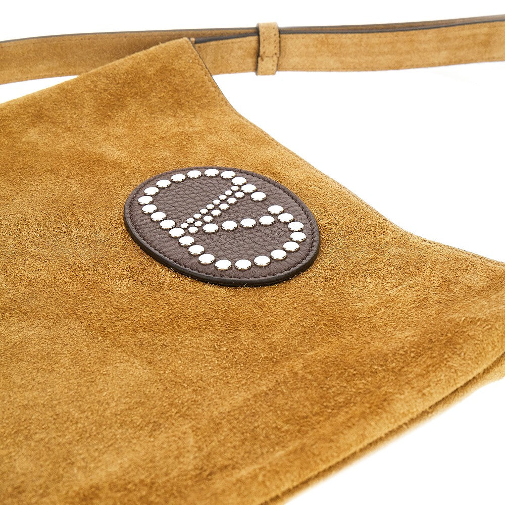 Borsa a spalla 'Nellcôte' in suede