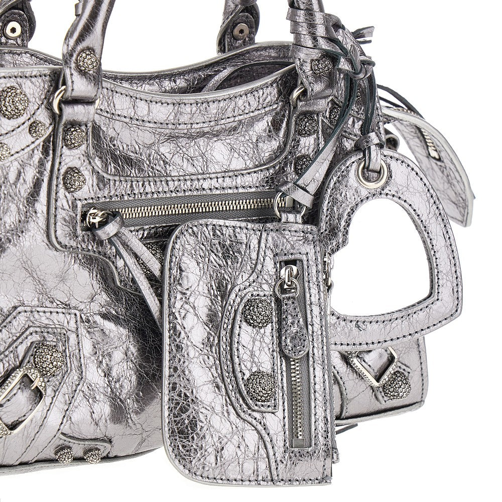 Borsa Neo Cagole XS in pelle Arena laminata