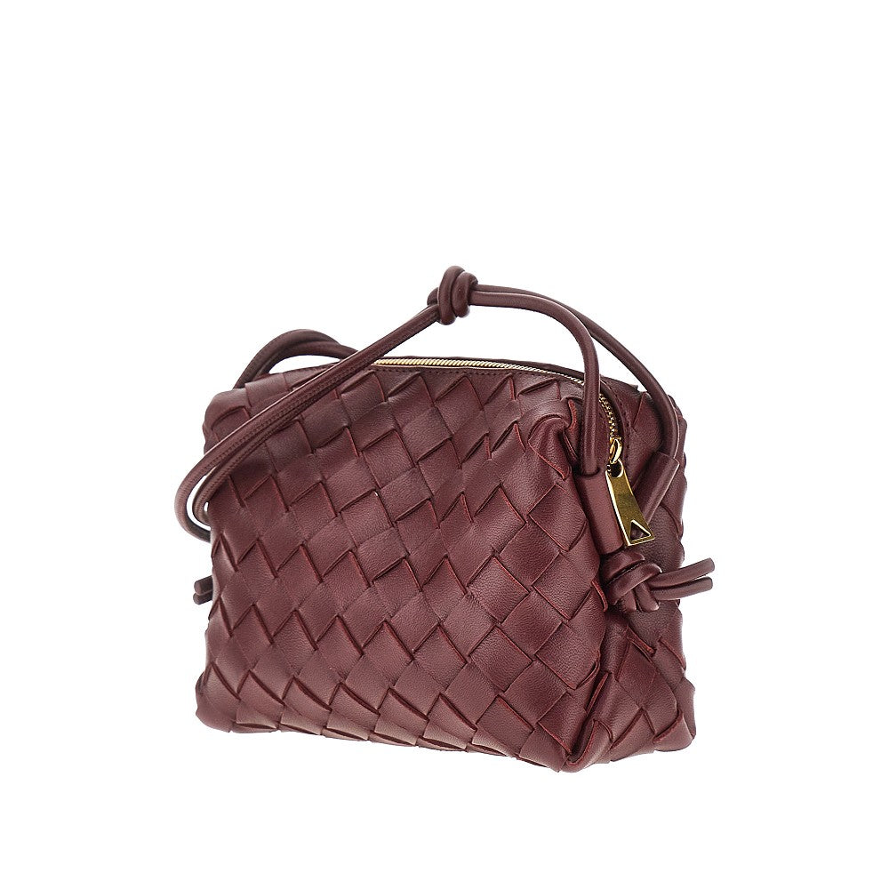 Borsa 'Mini Loop' in pelle Intrecciato