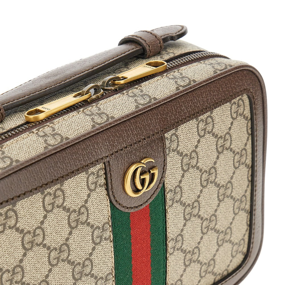 GG Supreme small Ophidia bag