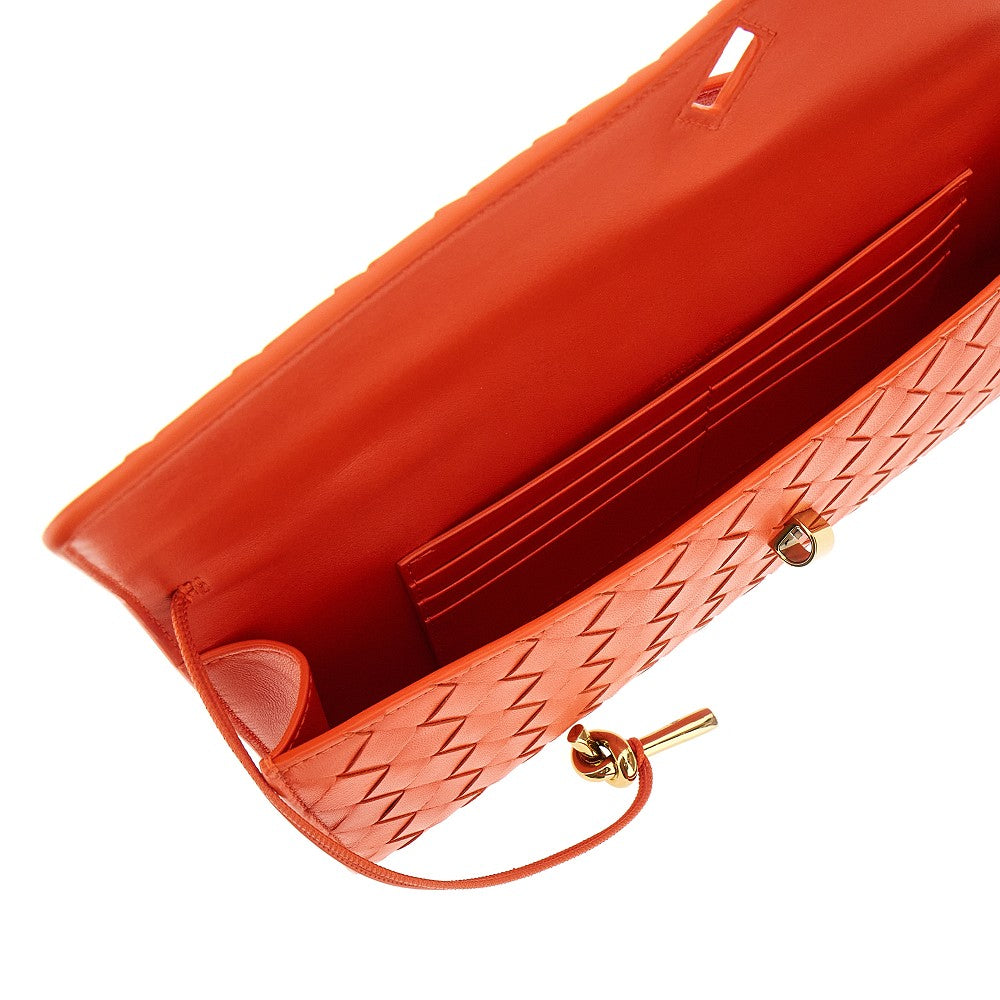 Clutch 'Andiamo' in nappa