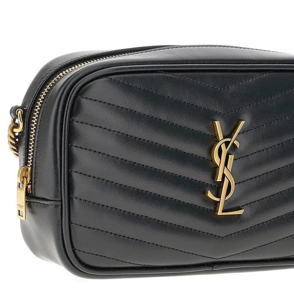Quilted leather Lou mini bag