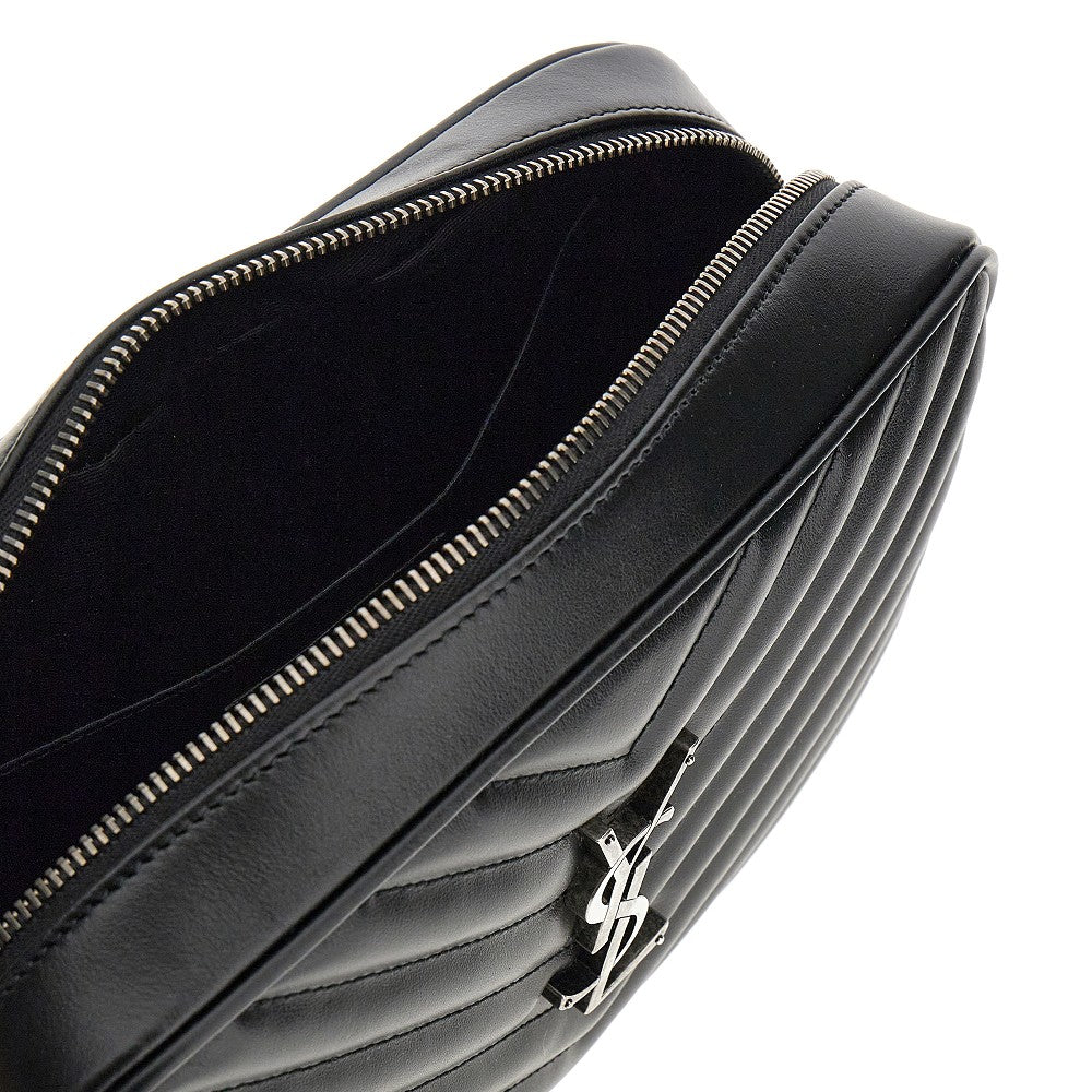 Quilted leather 'Lou' crossbody bag