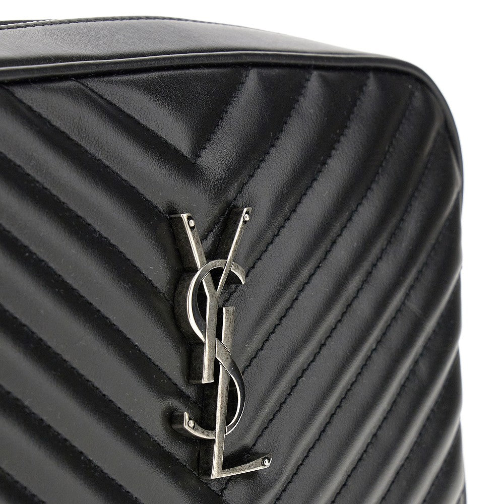 Quilted leather 'Lou' crossbody bag