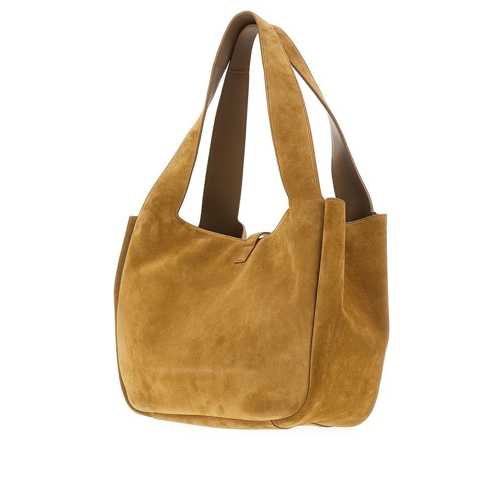Suede leather 'Bea' shopping bag