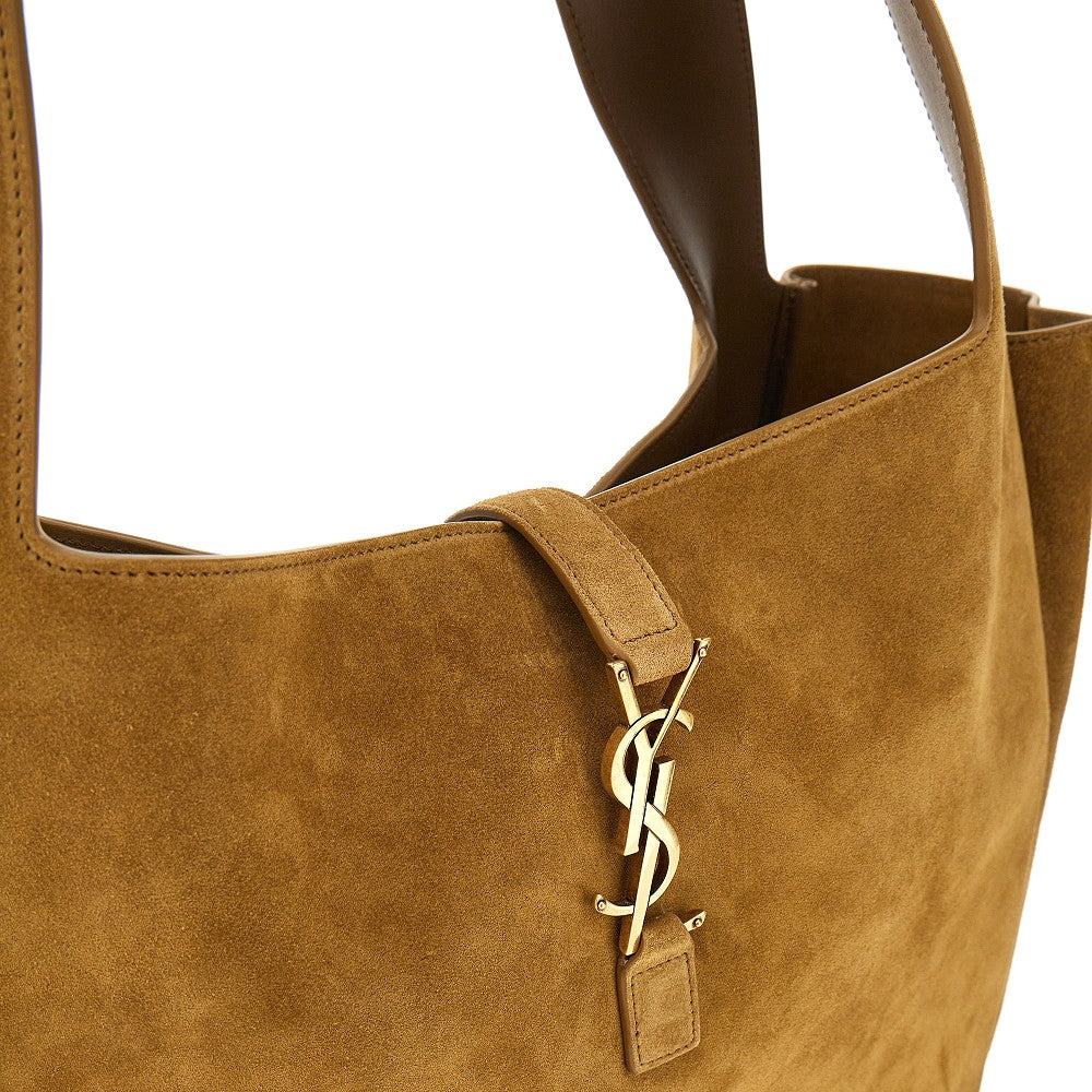 Suede leather 'Bea' shopping bag