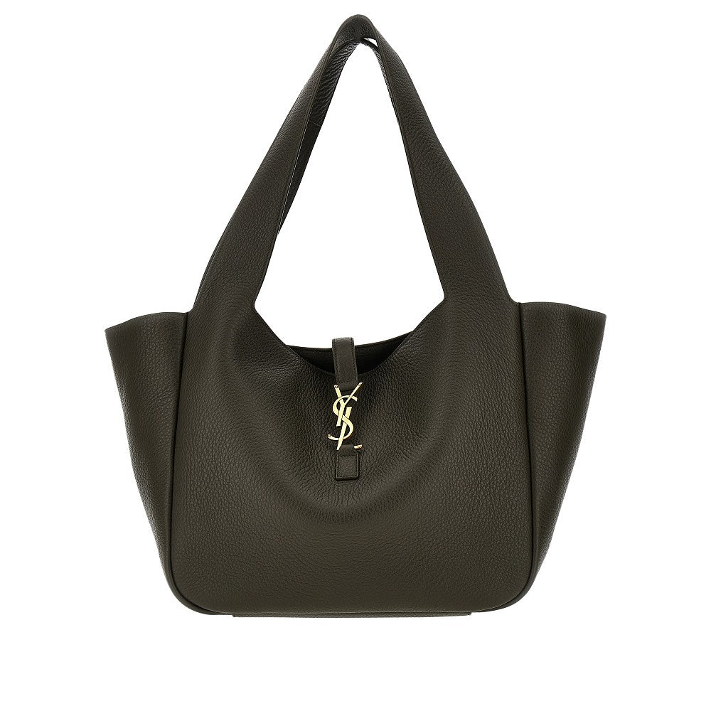 'Le 5 à 7 Bea' grained leather shopping bag
