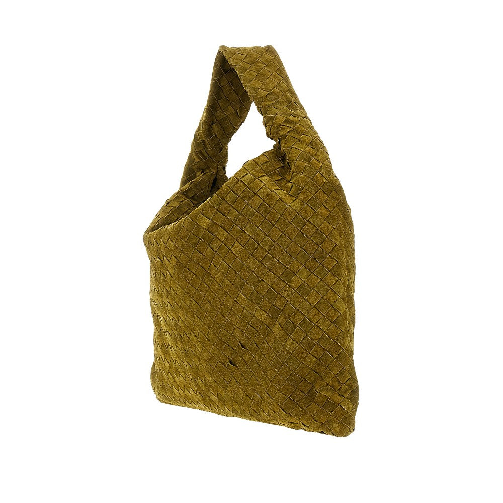 Borsa 'Hop' grande in pelle scamosciata
