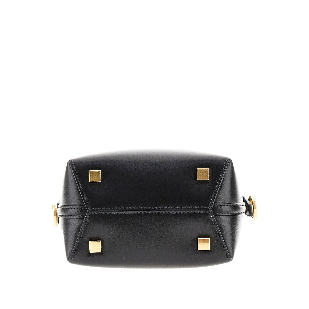 Leather mini 'Le 37' bucket bag