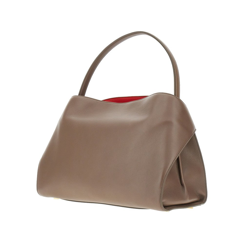 Borsa 'Hug' media in pelle