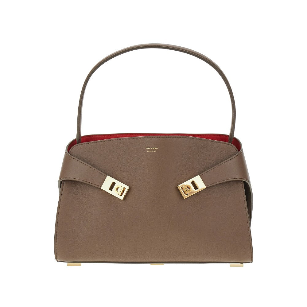 Small 'Hug' leather bag