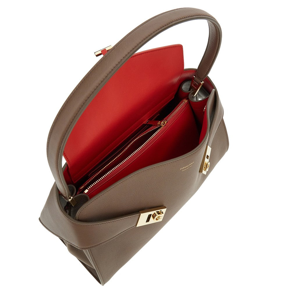 Borsa 'Hug' piccola in pelle