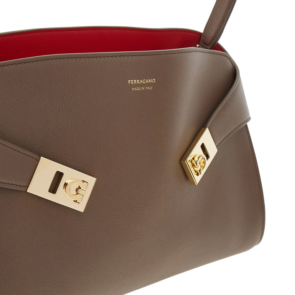 Borsa 'Hug' piccola in pelle