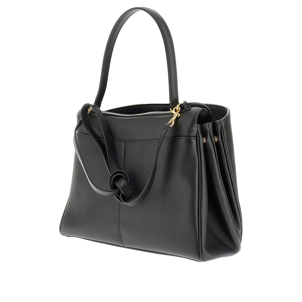 Borsa 'Rodeo' media in pelle liscia