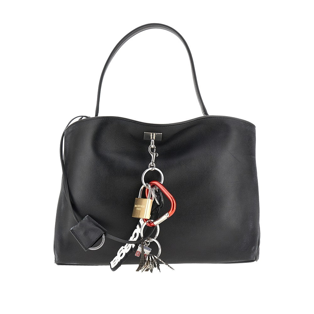 Distressed effect leather medium 'Rodeo' bag