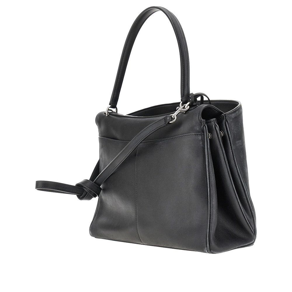 Distressed effect leather medium 'Rodeo' bag