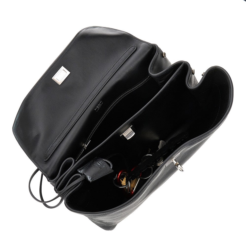 Distressed effect leather medium 'Rodeo' bag