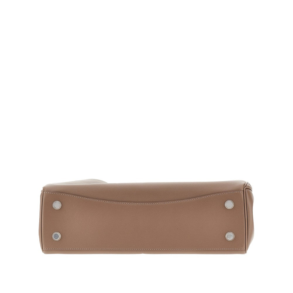 Borsa 'Rodeo' media in pelle liscia