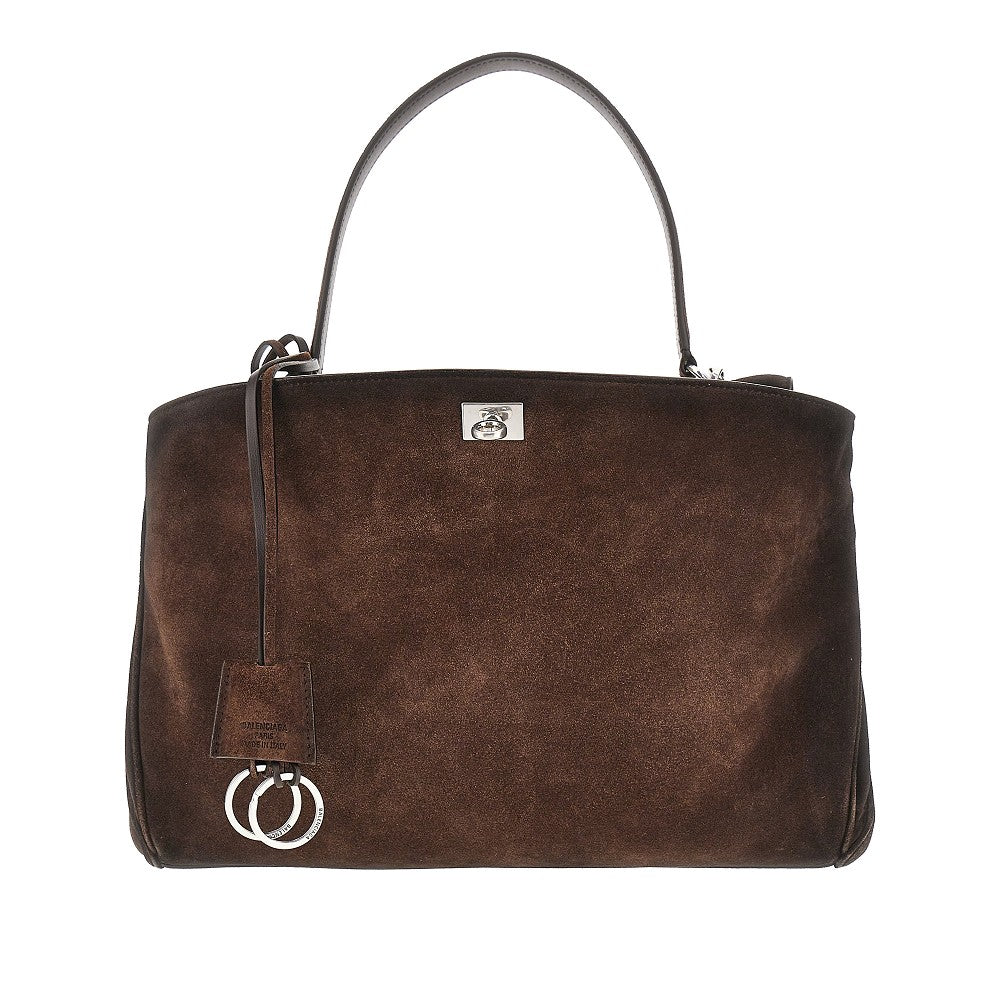 Suede leather medium 'Rodeo' bag