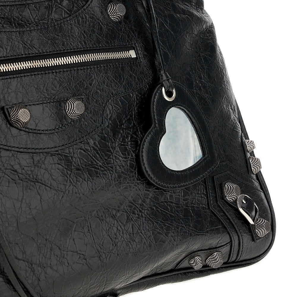 XL 'Neo Cagole' leather and nylon tote bag