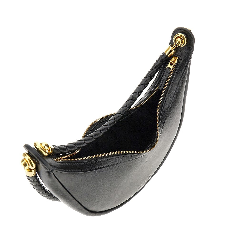 Leather 'Hula Hoop' bag