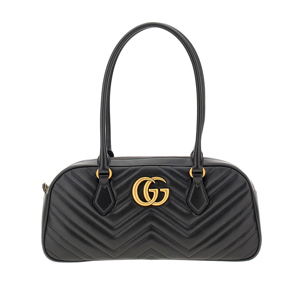Borsa 'GG Marmont' media in pelle trapuntata