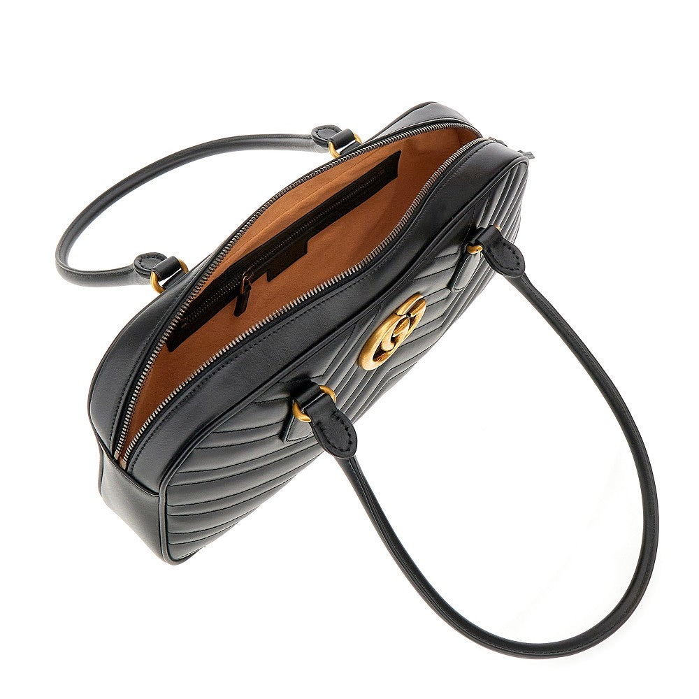 Borsa 'GG Marmont' media in pelle trapuntata