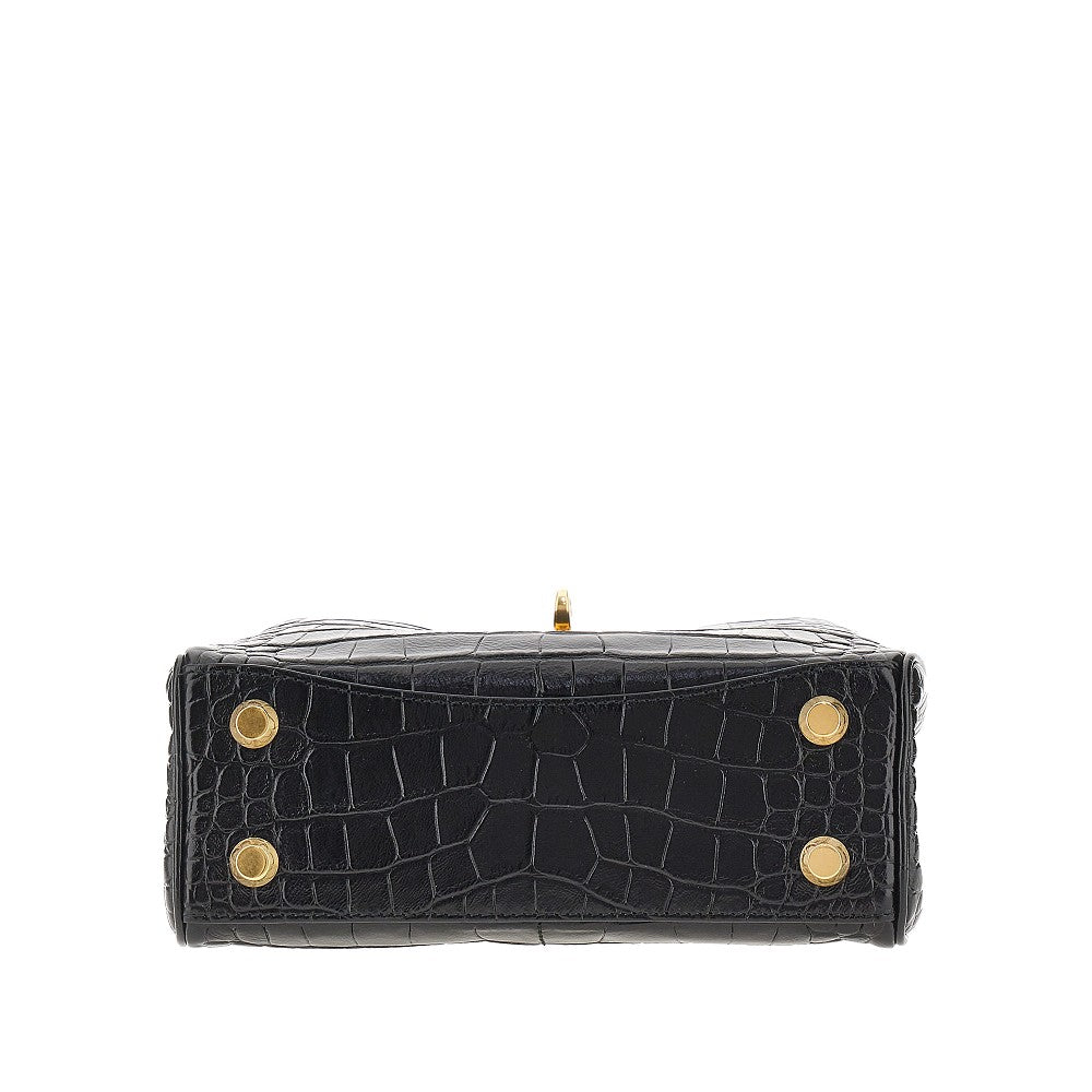 Borsa 'Rodeo' mini in pelle stampa cocco