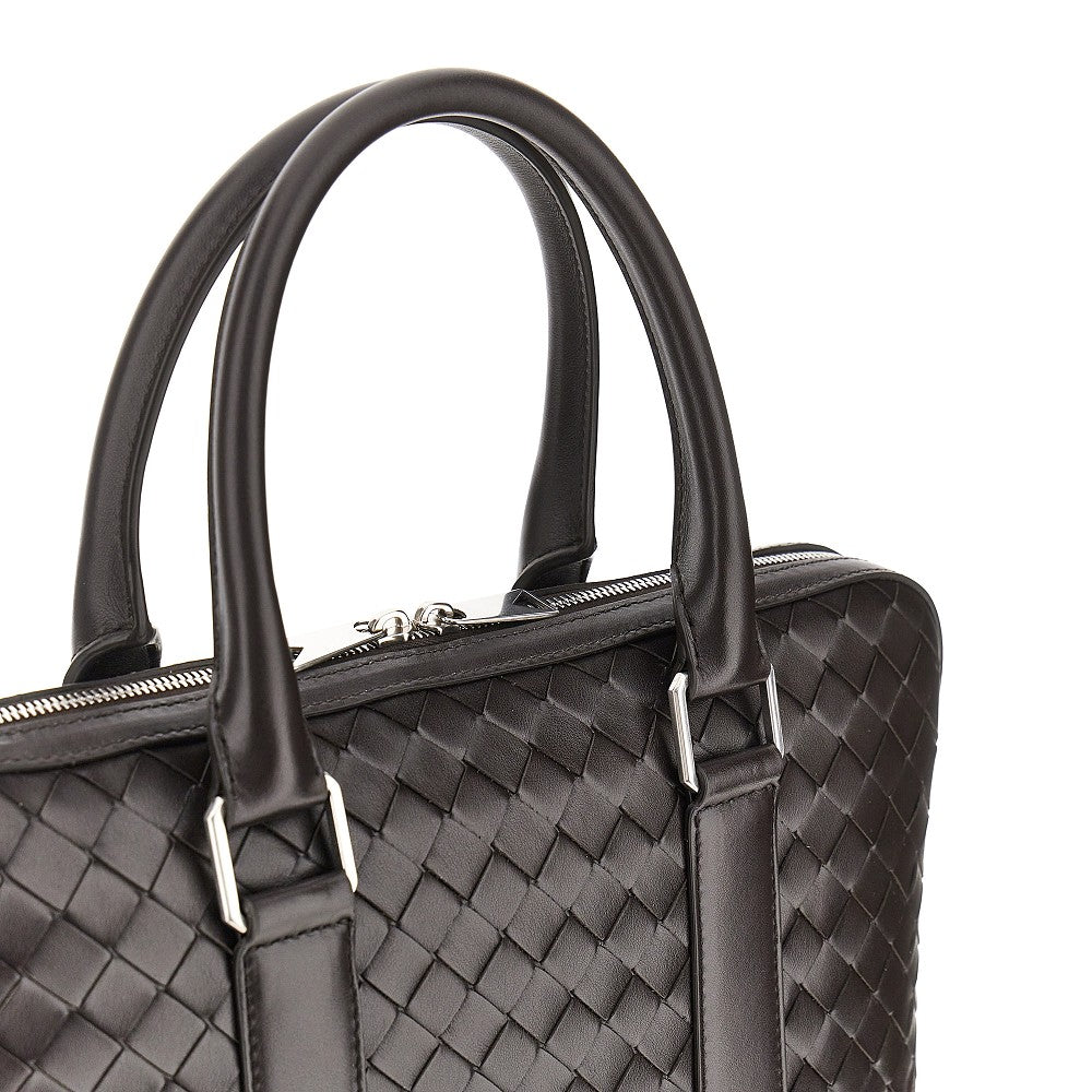 Borsa Business in pelle Intrecciato