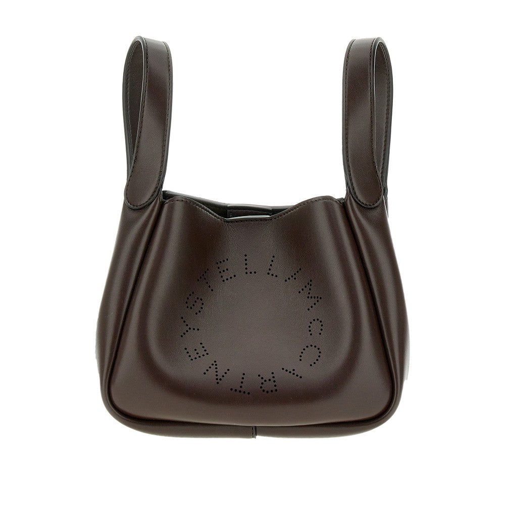 Borsa in Alter Mat con logo traforato