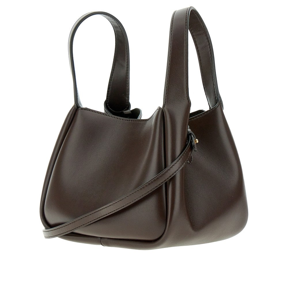 Borsa in Alter Mat con logo traforato