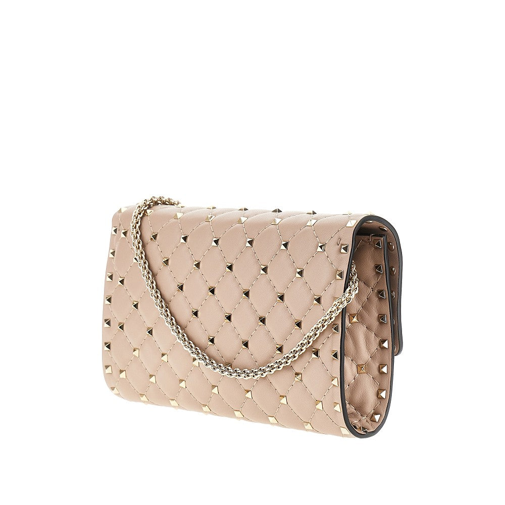 Nappa leather 'Rockstud Spike' clutch