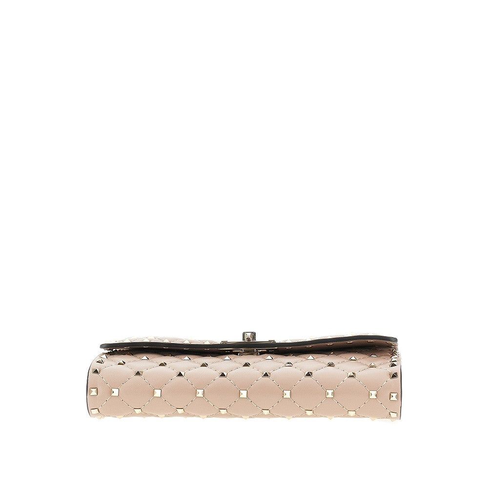 Nappa leather 'Rockstud Spike' clutch