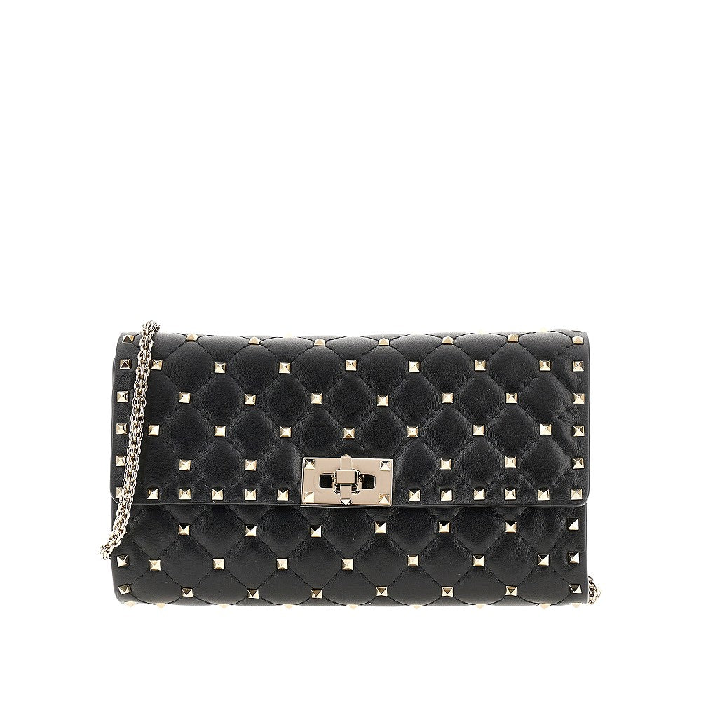 Nappa leather 'Rockstud Spike' clutch
