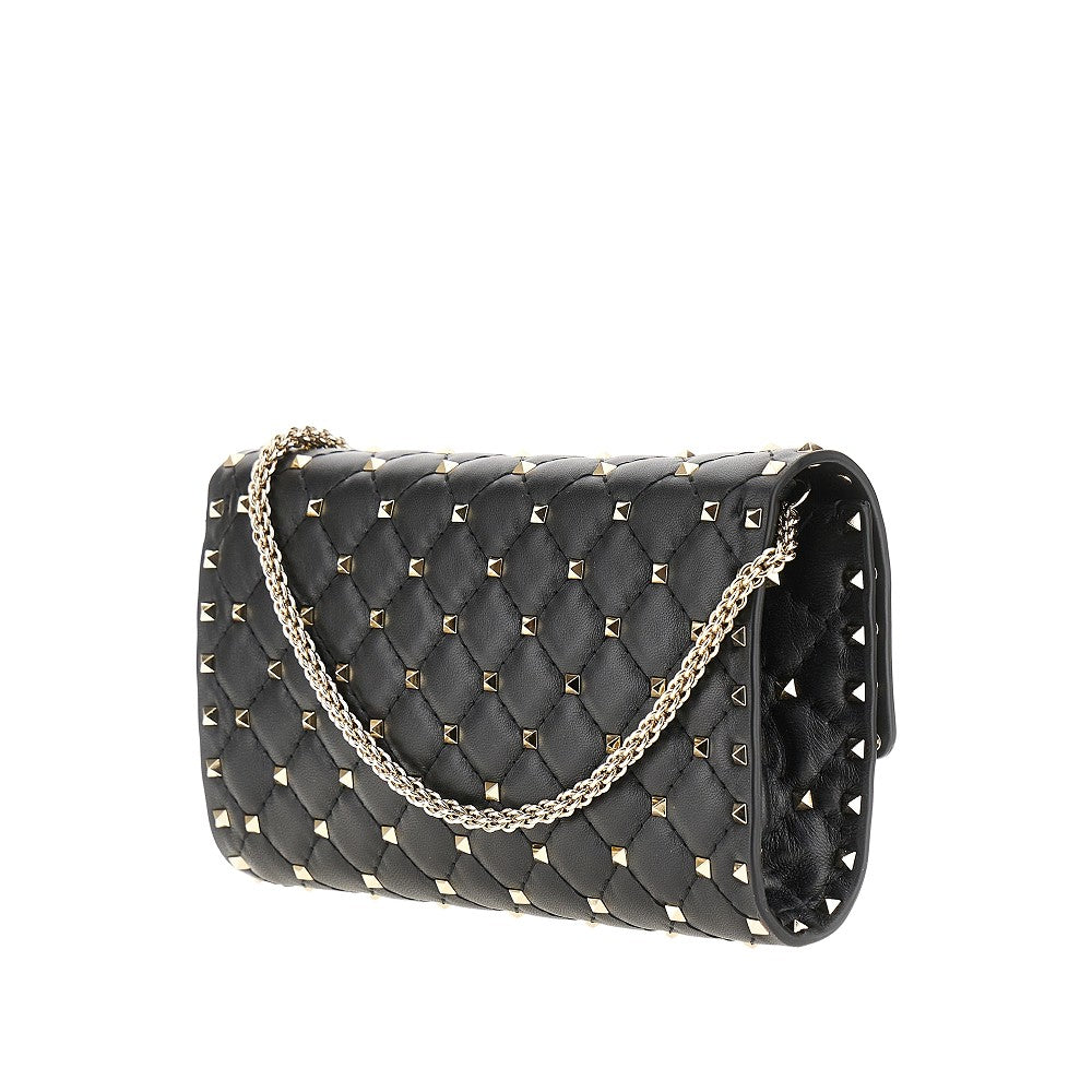 Nappa leather 'Rockstud Spike' clutch