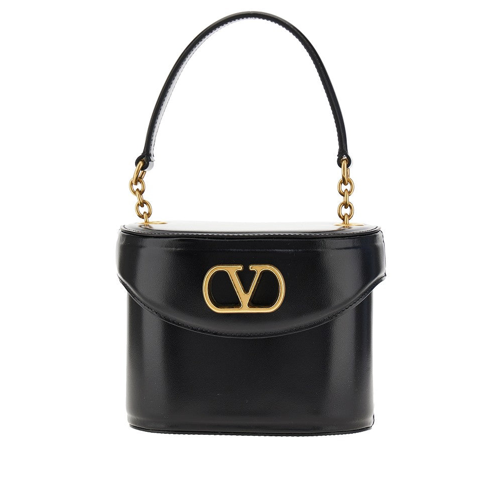 'Vain' leather vanity bag