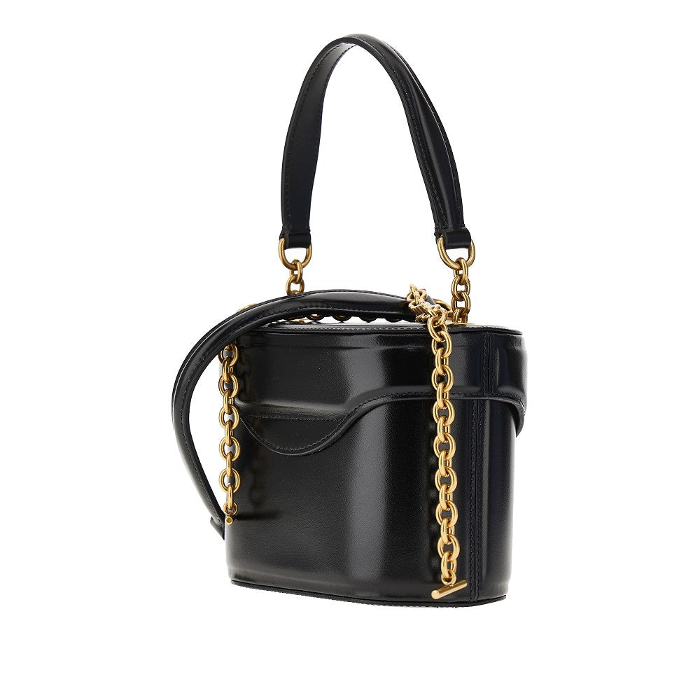 'Vain' leather vanity bag