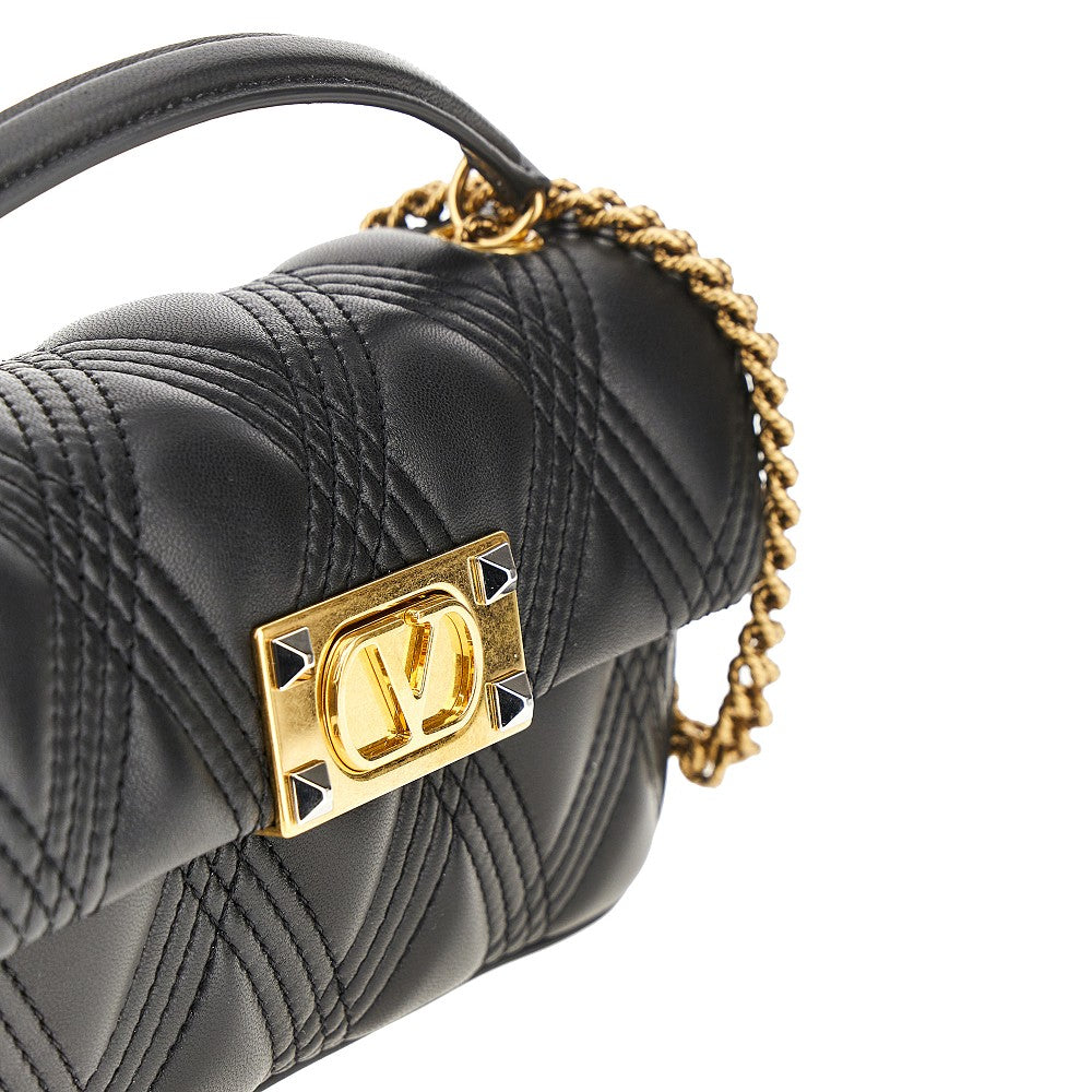 Borsa 'Quiltie 67' in nappa