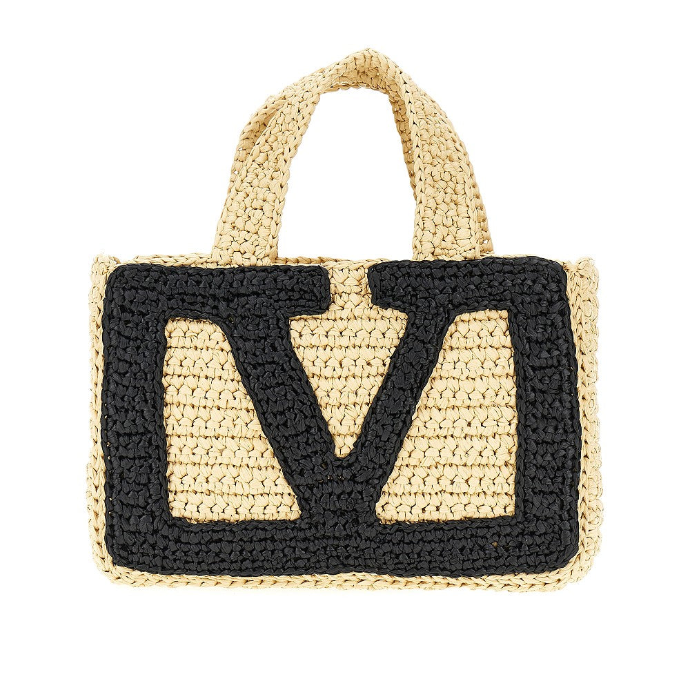 Small 'Viva Superstar Crochet' shopping bag