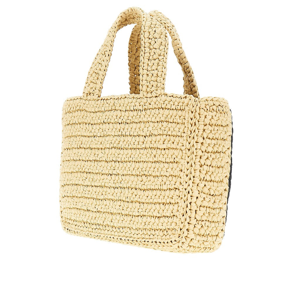 Small 'Viva Superstar Crochet' shopping bag