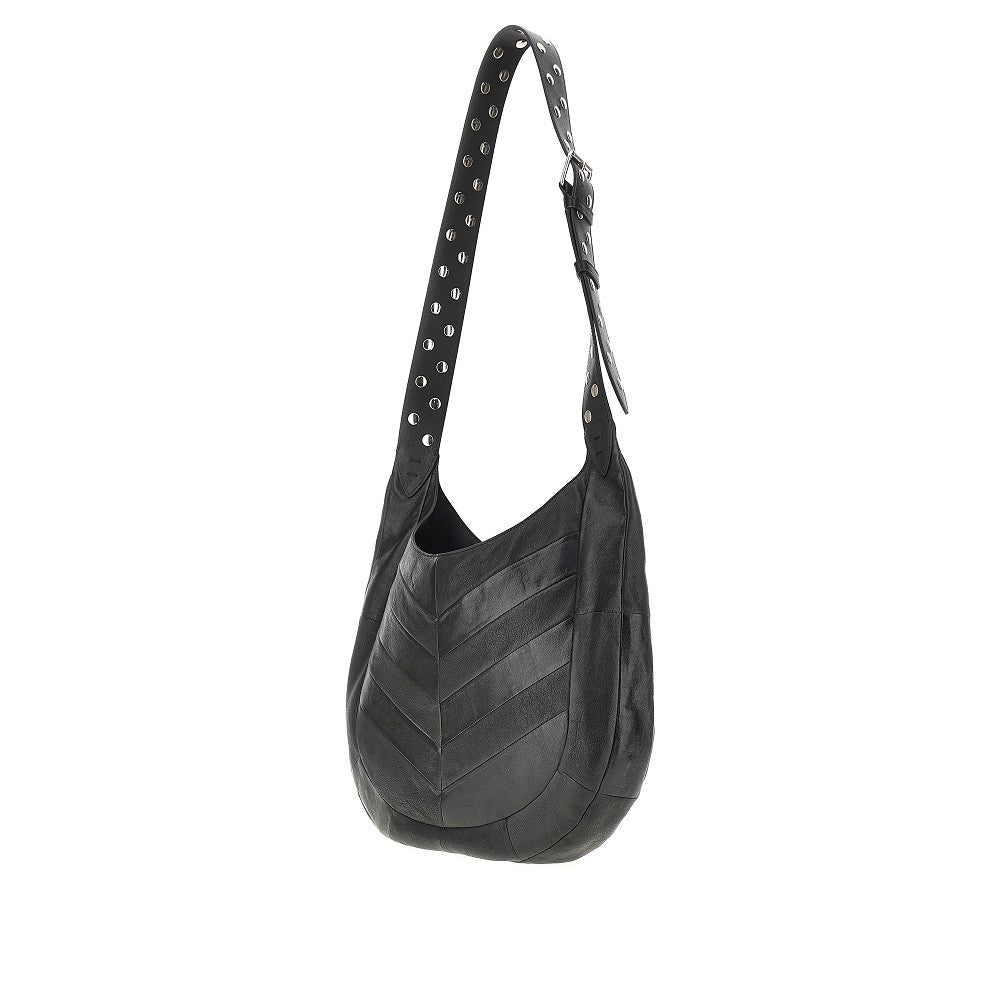 Borsa Hoboho in nappa con motivo Chevron