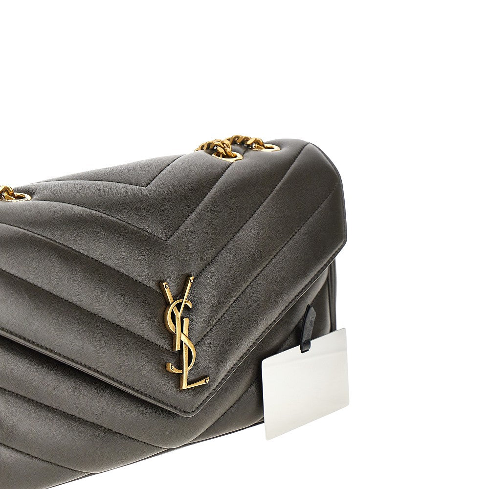Quilted nappa leather medium 'Loulou' bag
